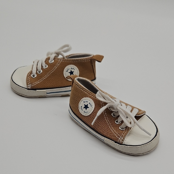 Other - Baby Tan Canvas Sneakers